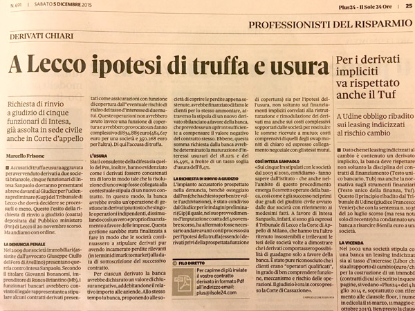 Rassegna stampa Giuseppe Ciullo