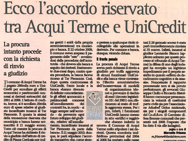 Rassegna stampa Giuseppe Ciullo