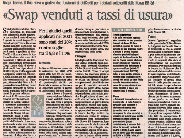 Rassegna stampa Giuseppe Ciullo